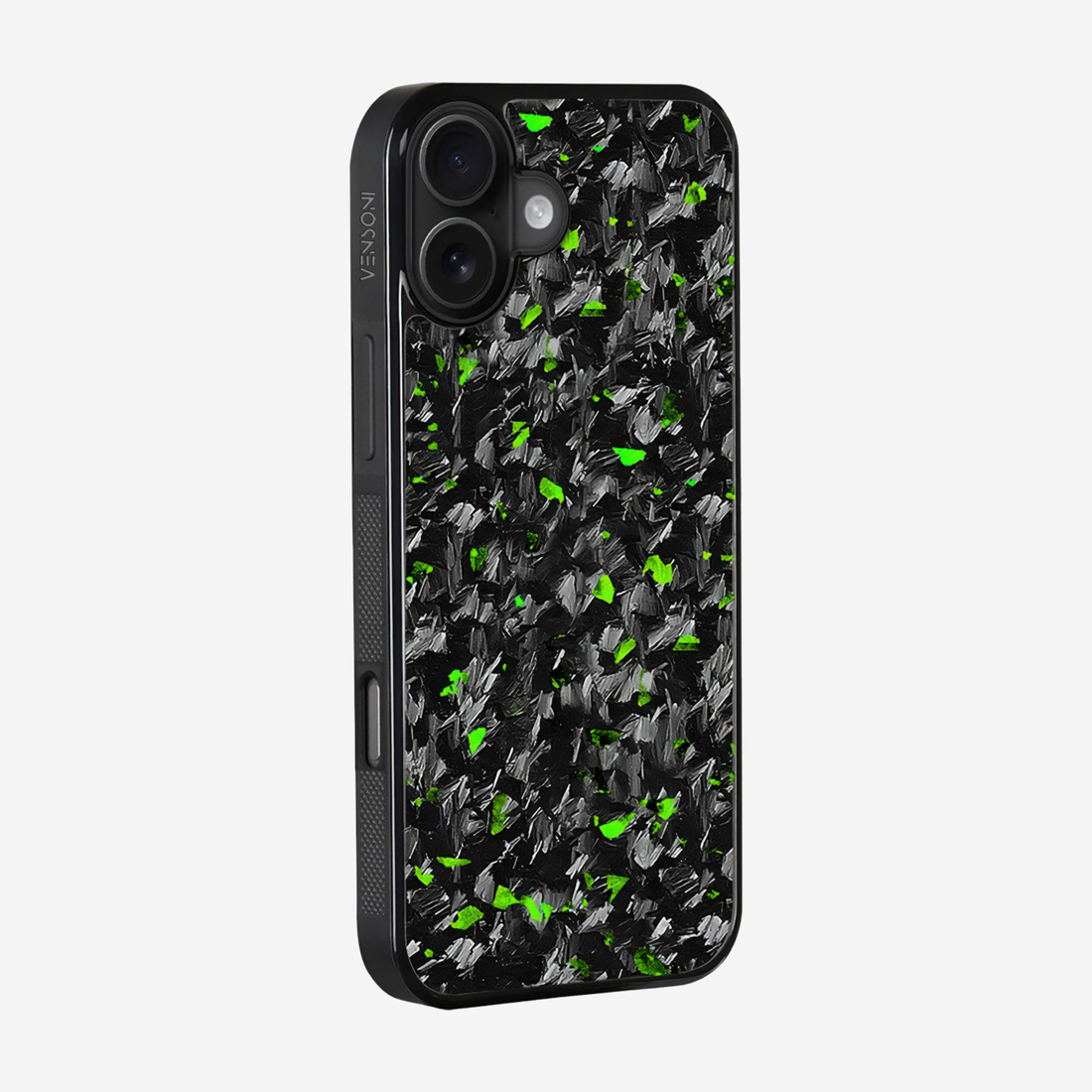 Real Carbon fiber case | Forged Green