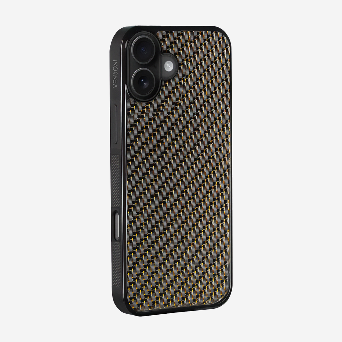 Real Carbon fiber case | CLASSIC Gold