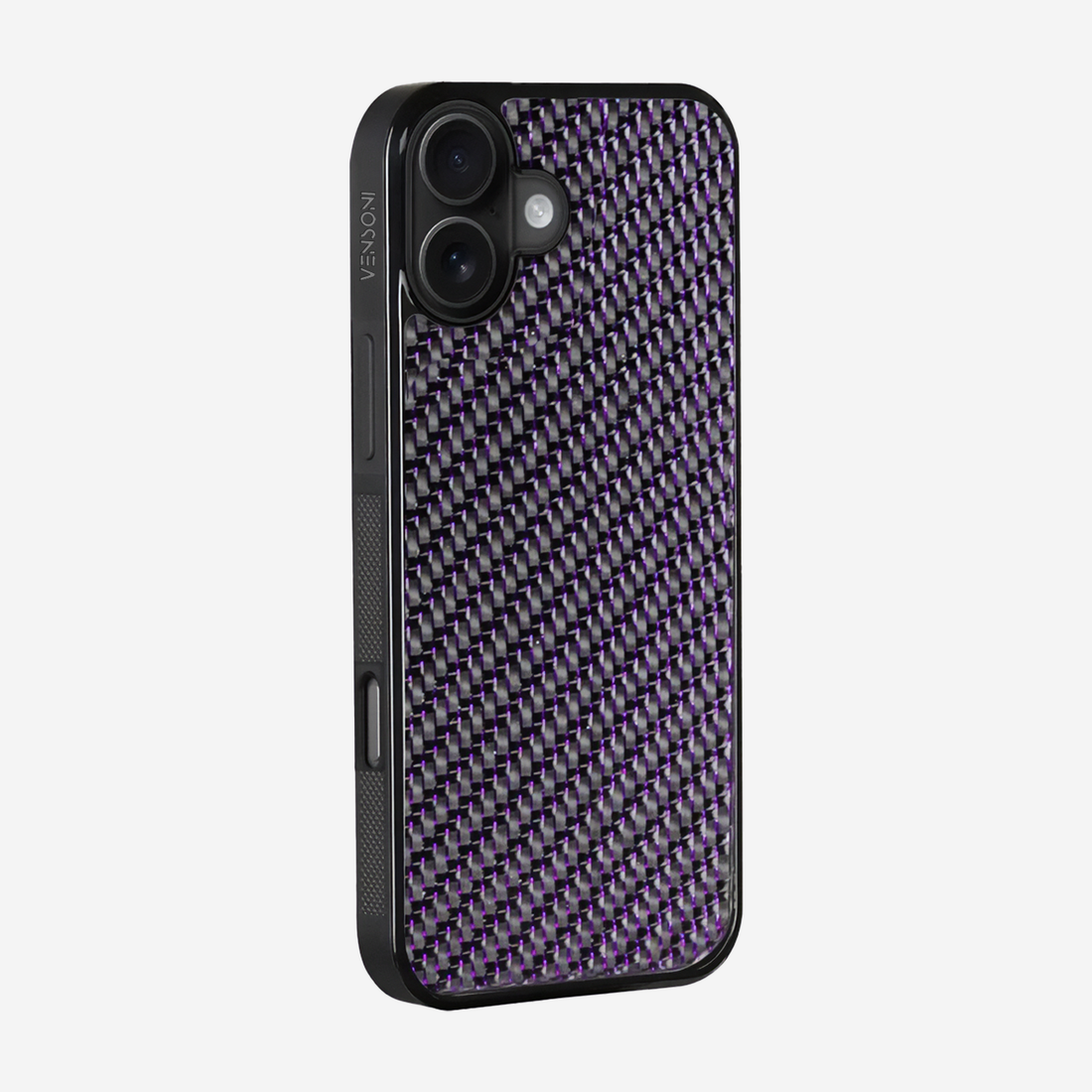 Real Carbon fiber case | CLASSIC purple