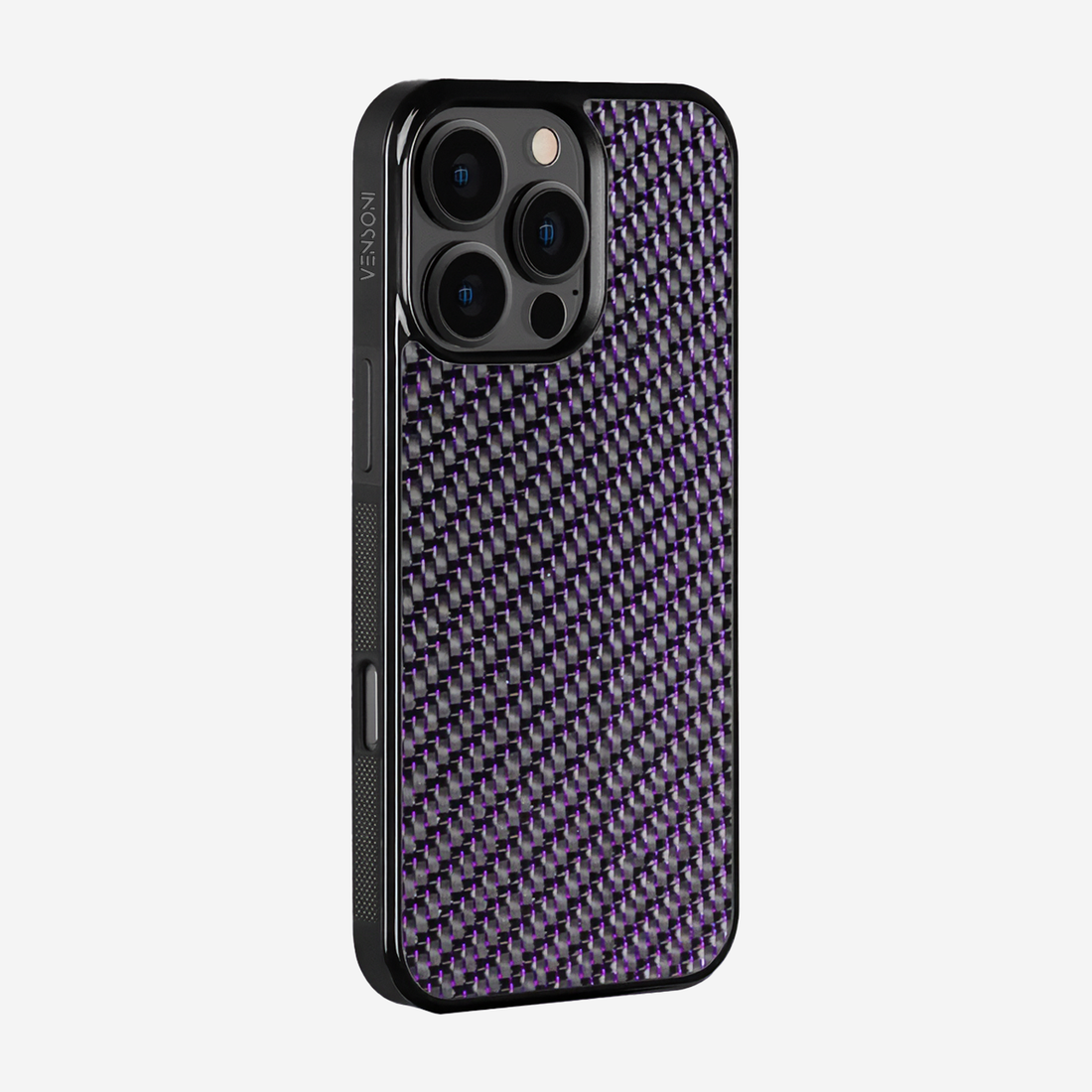 Real Carbon fiber case | CLASSIC purple