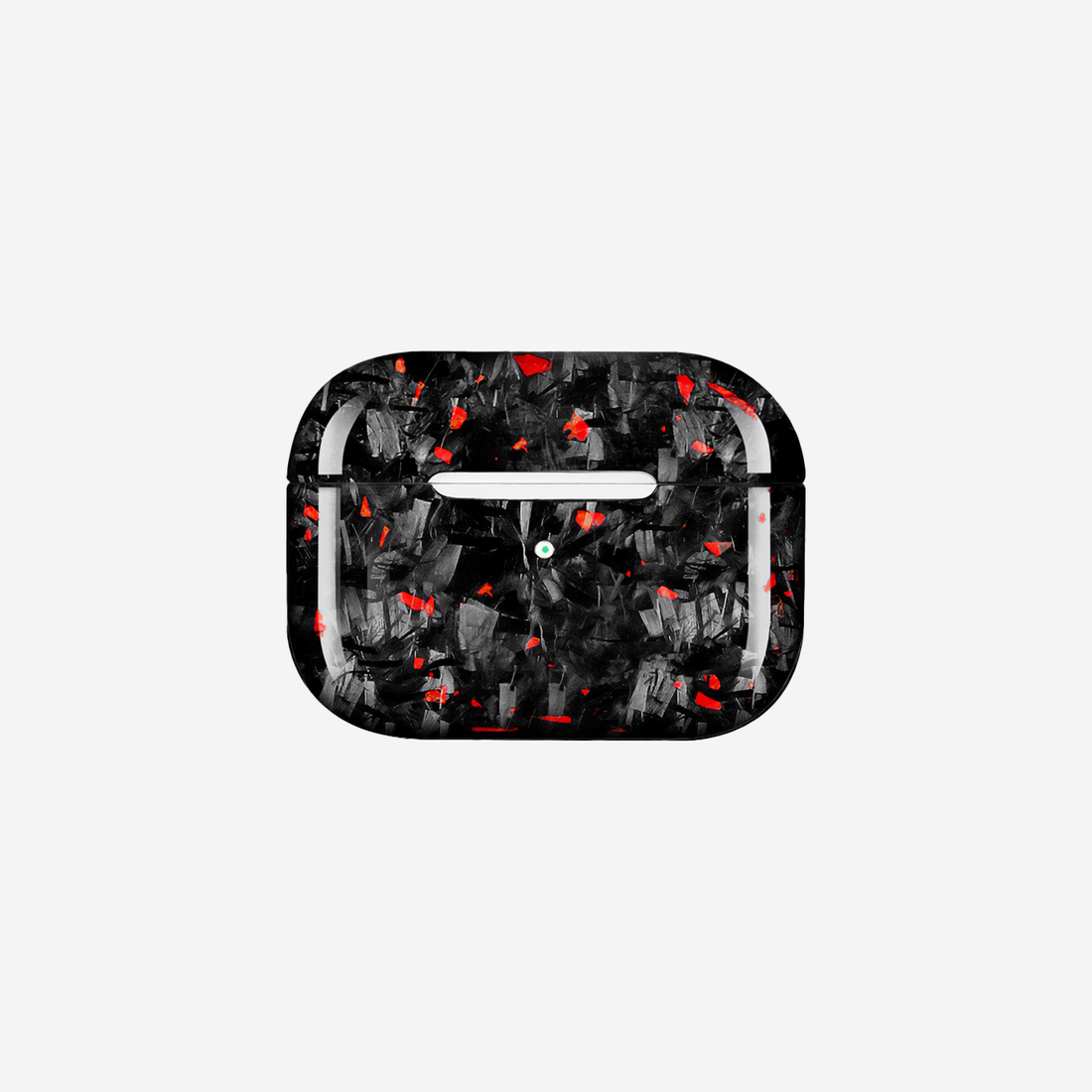 Real Carbon Fiber Airpod Case | Forged Red