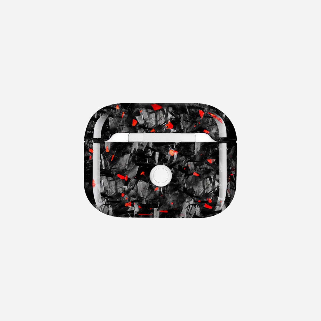 Real Carbon Fiber Airpod Case | Forged Red