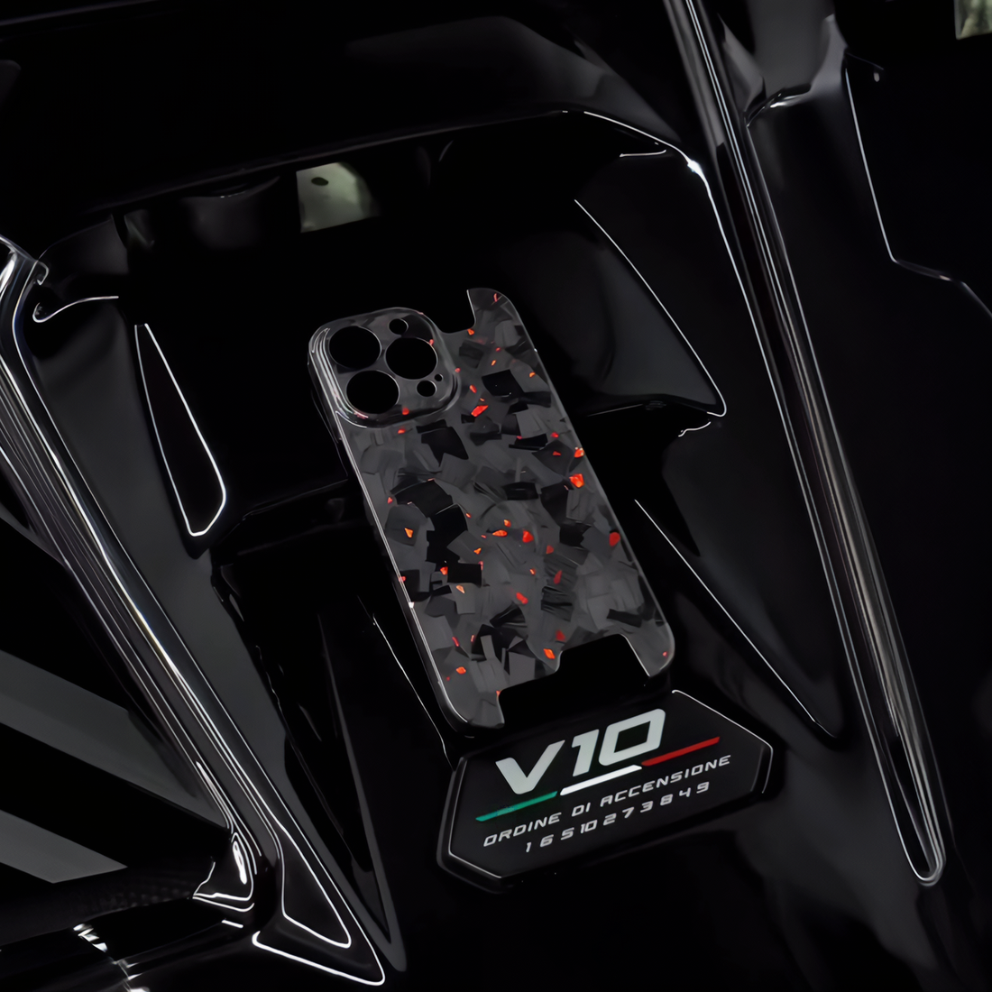 Ultra Carbon Fiber | Forged Red