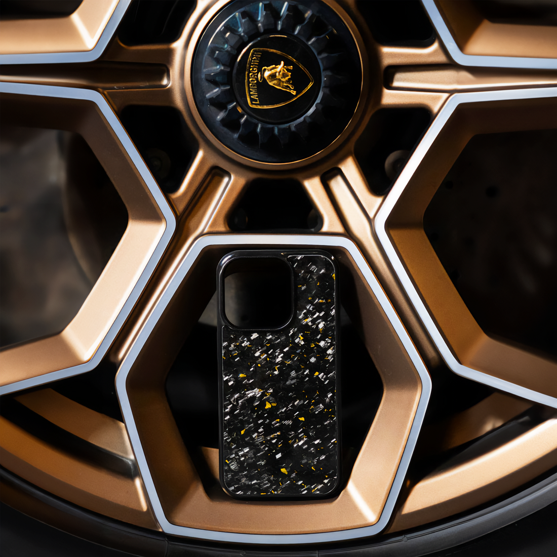 Forged Carbon Fiber | Gold