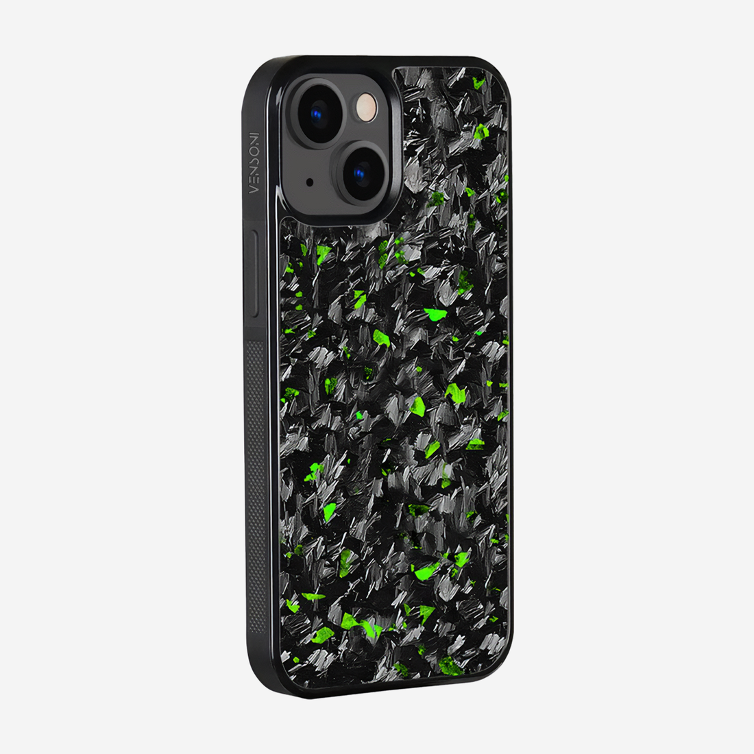 Real Carbon fiber case | Forged Green