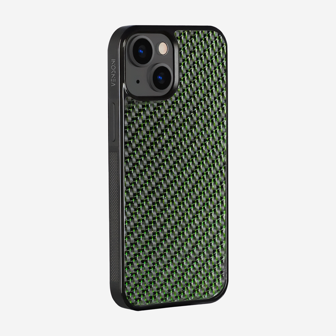 Real Carbon fiber case | CLASSIC green