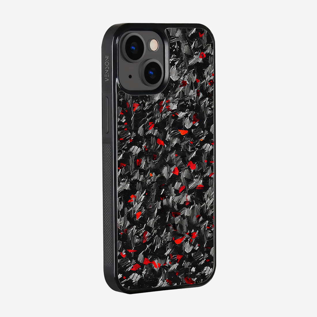 Real Carbon fiber case | Forged Red