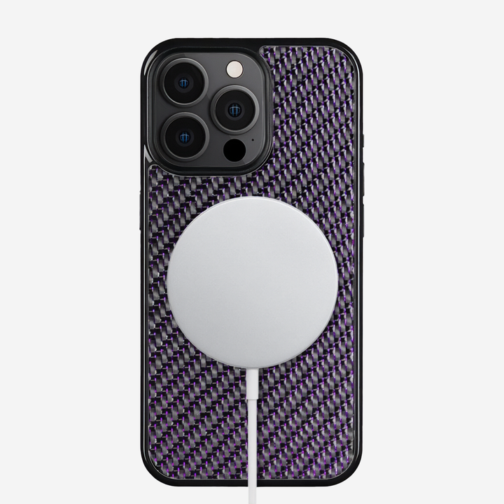 Real Carbon fiber case | CLASSIC purple