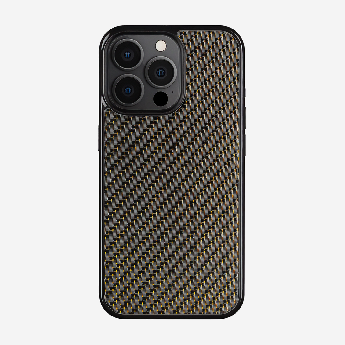 Real Carbon fiber case | CLASSIC Gold