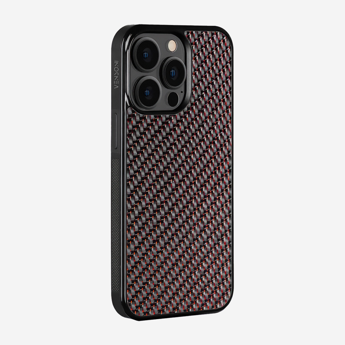 Real Carbon fiber case | CLASSIC Red