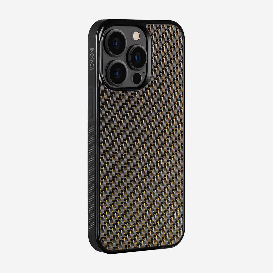 Real Carbon fiber case | CLASSIC Gold